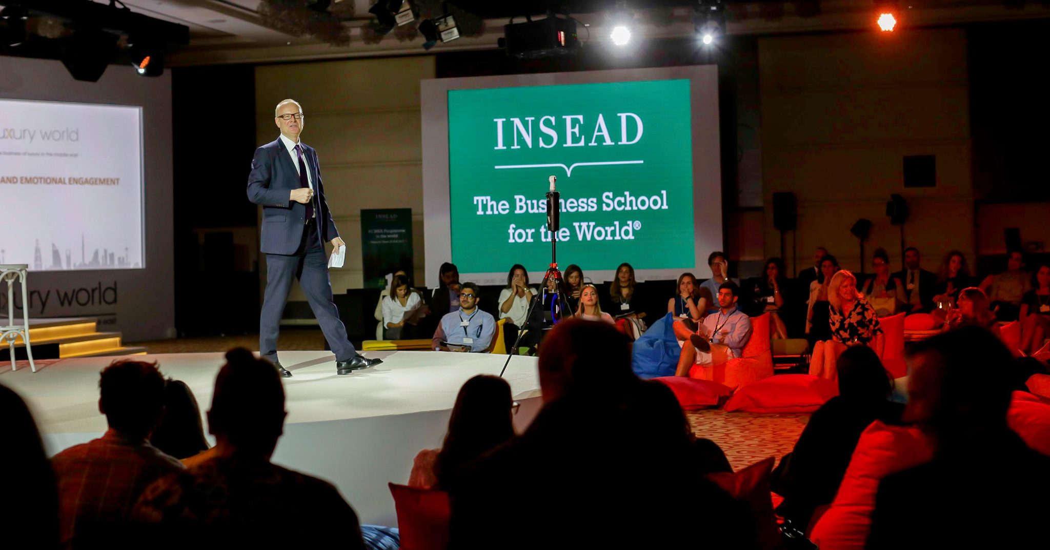 Martin Roll Moderates The INSEAD Global Luxury Forum 2017 (Paris)