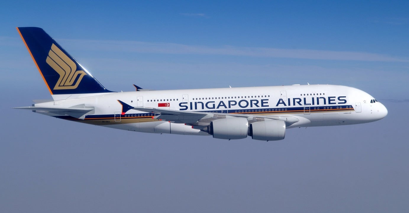 Singapore airlines share price